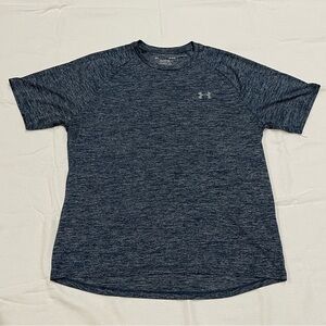 Large, Blue Dri-Fit U set Armour shirt